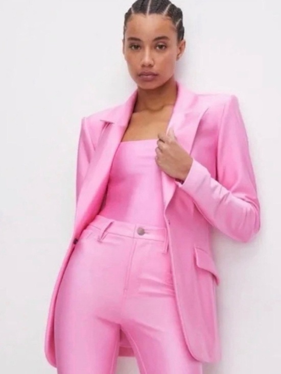 Good American Jackets & Blazers - COMPRESSION SHINE SCULPTED BLAZER